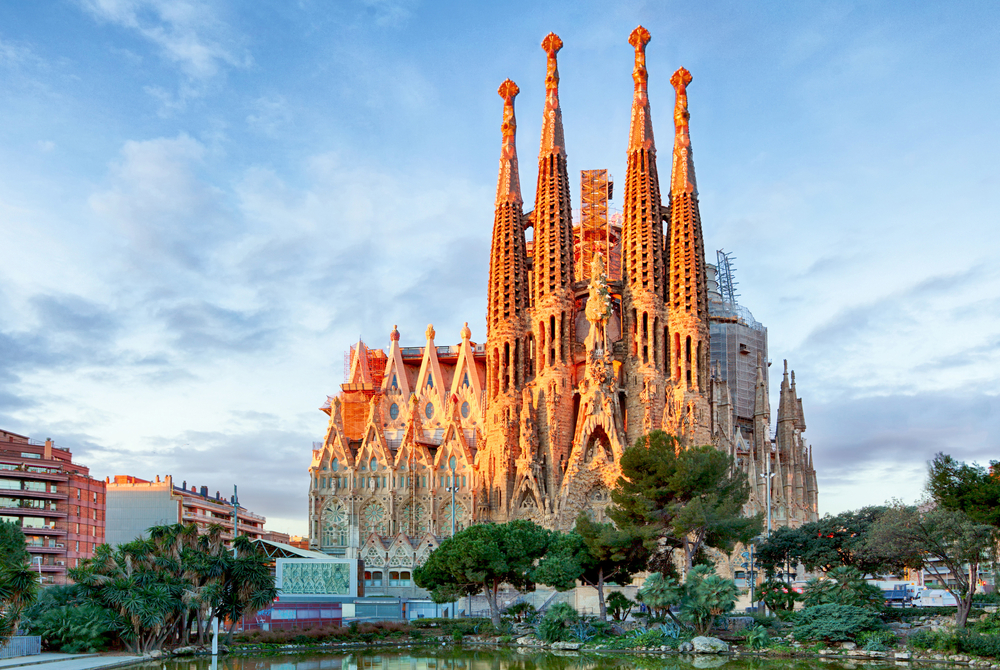 Antoni Gaudi's Sagrada Familia cathedral